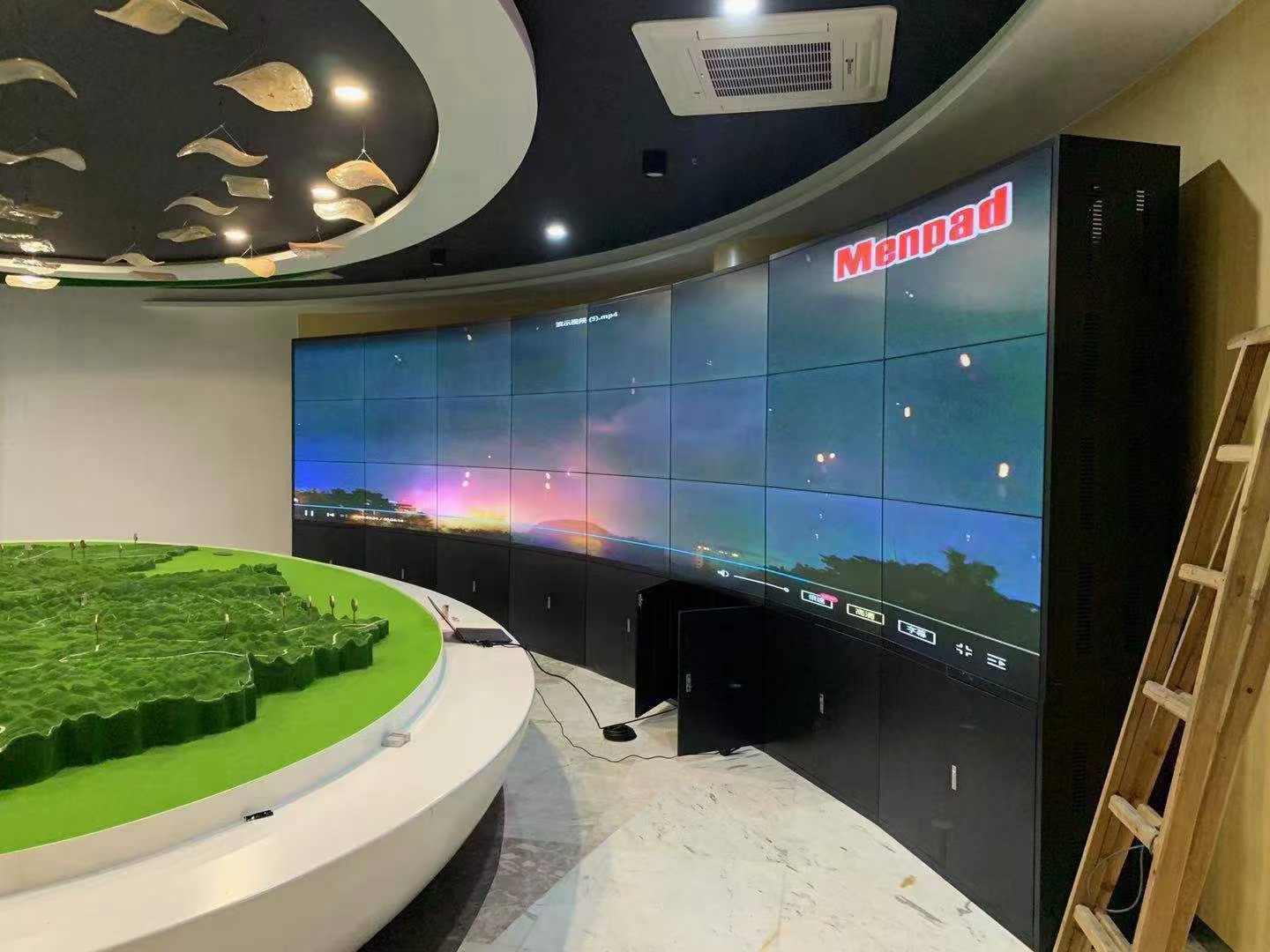 通榆拼接屏安装案例展示