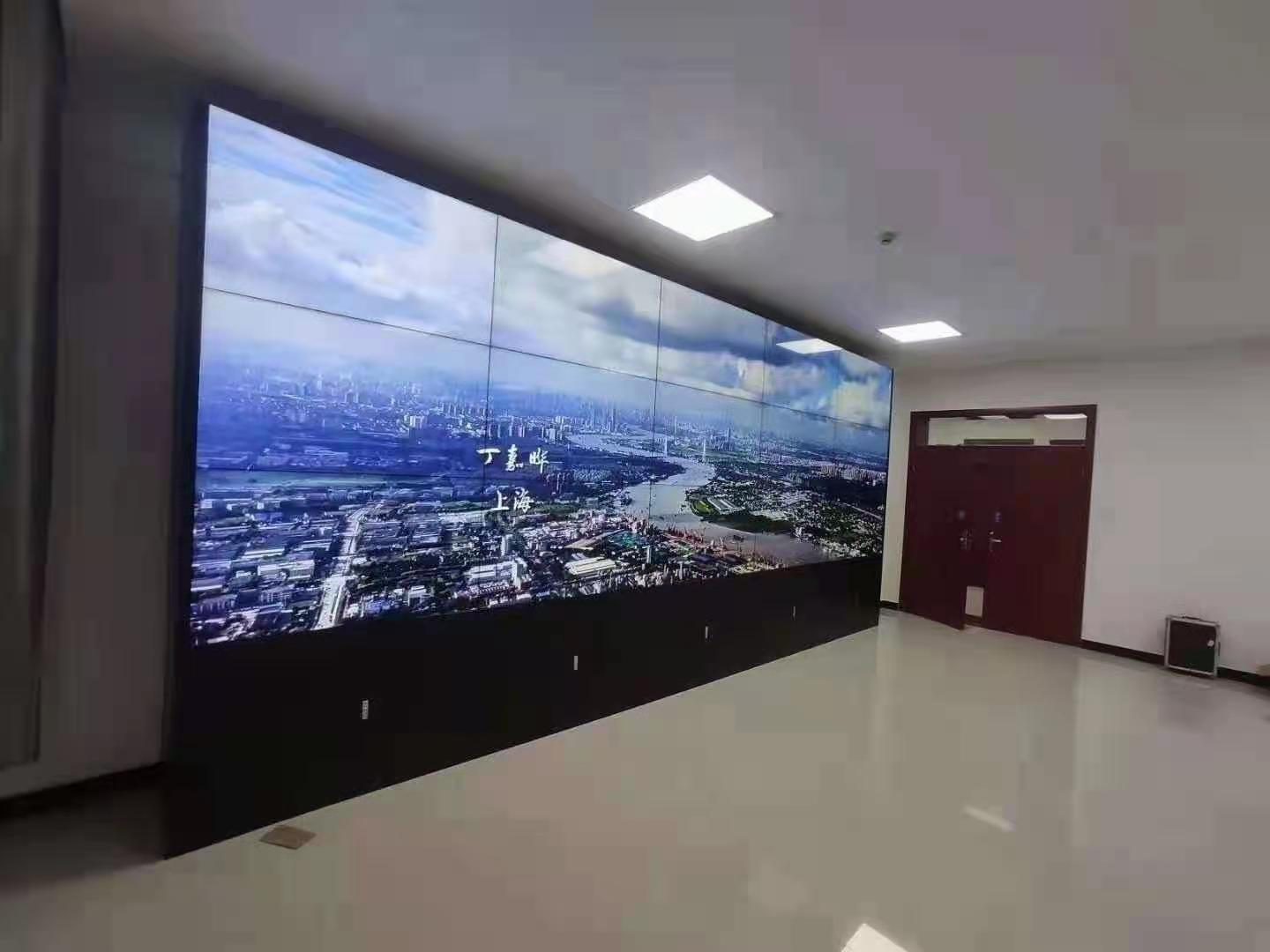 通榆拼接屏-55寸京东方液晶拼接屏3X4案例展示